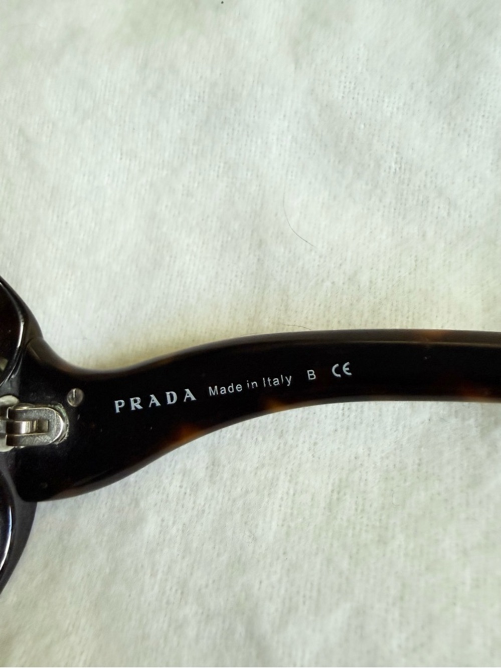 Prada Tortoise Shell Sunglasses - Picture 4 of 6